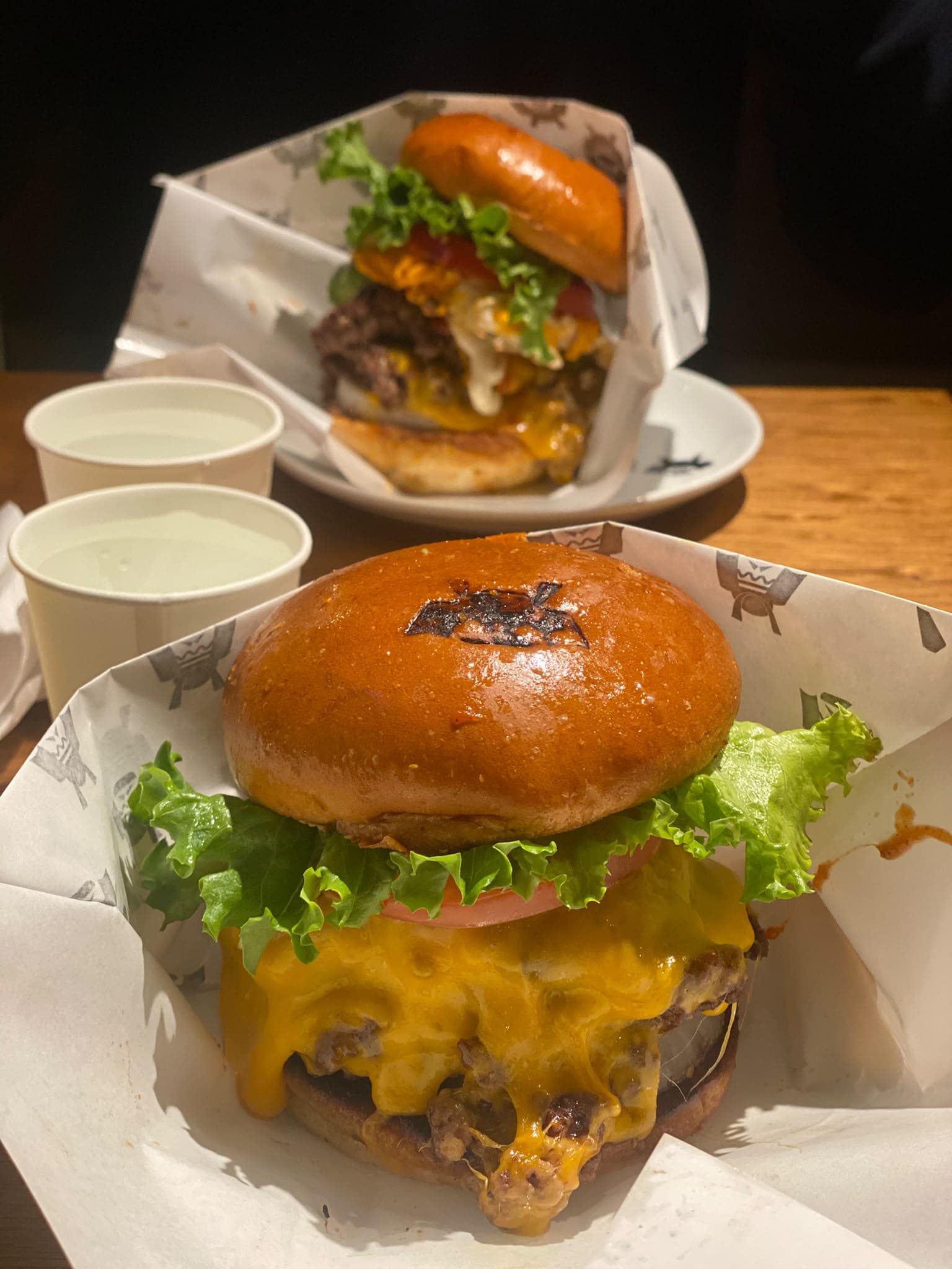 Las hamburguesas de Shogun Burger para celebrar la vuelta a Tokio.